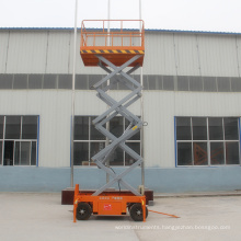 8m top quality 300kg hydraulic electric battery mobile scissor lift with cheap price